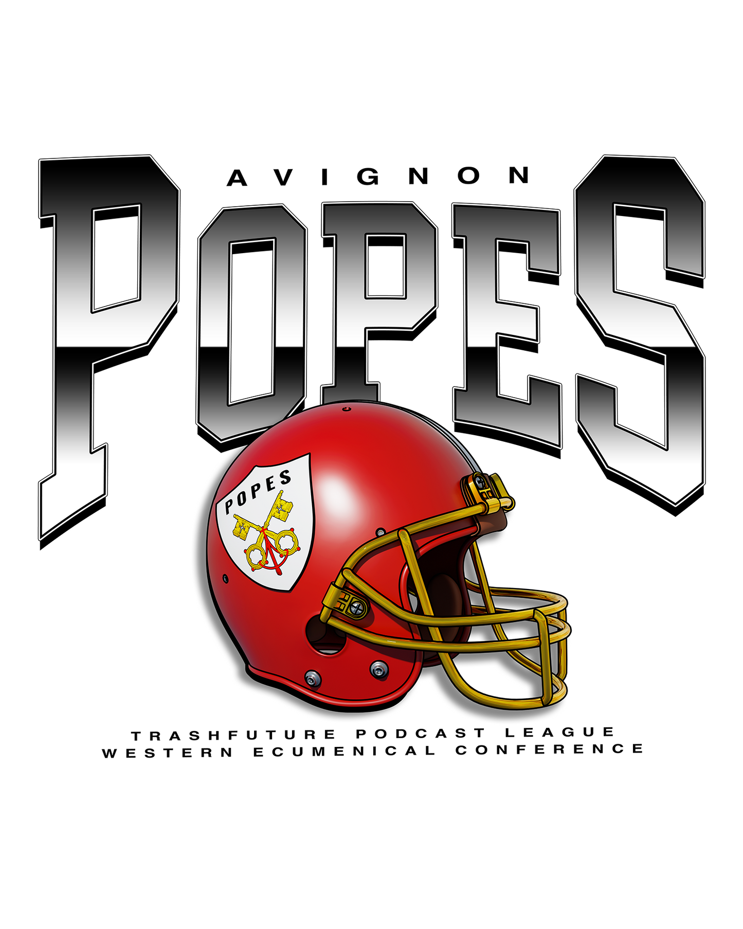 Trashfuture "Avignon Popes" Shirt